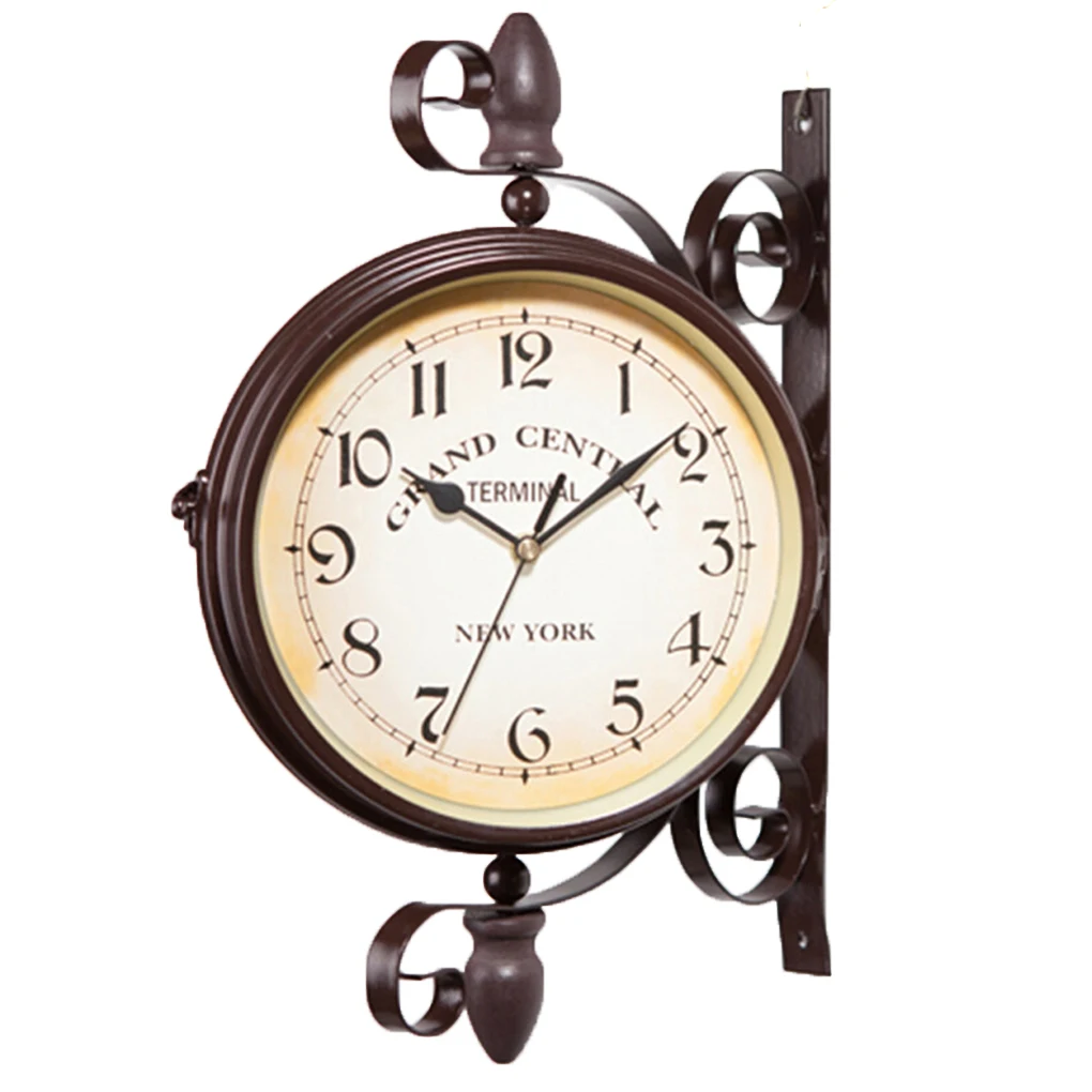 Buy Daily Wall Suspension Hanging Double Dial Alarm Clock Timer Bell Horologe