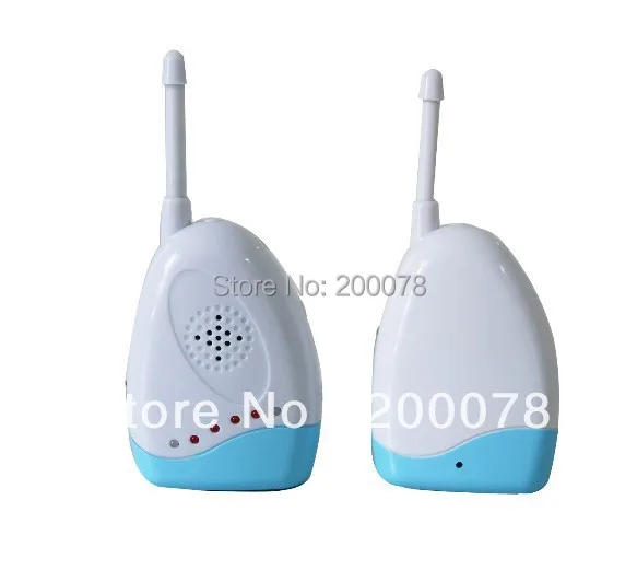 2pcs-set-simple-wireless-single-way-audio-baby-monitor-walkie-talkie-vibration-alarm-portable-babies-sitter-10-200meter-for-home