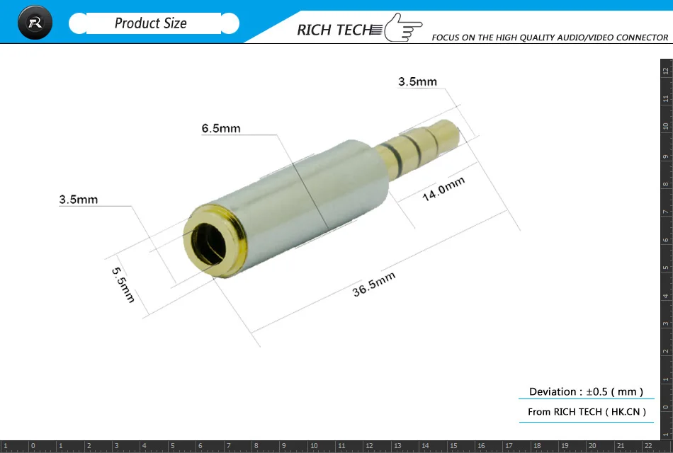 5 Product size