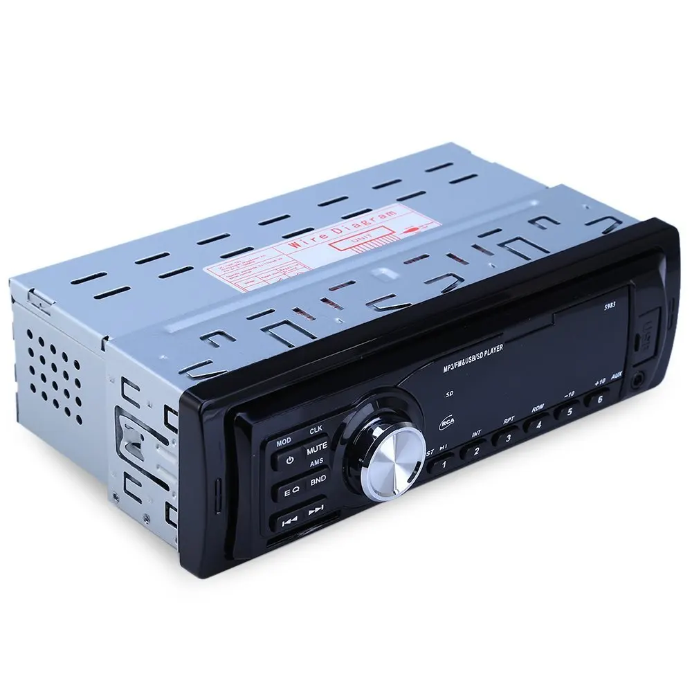 

Clearance! Zeepin 5983 12V Car Radio MP3 Player Audio Stereo Support FM SD AUX USB for Vehicle FM Stereo Radio