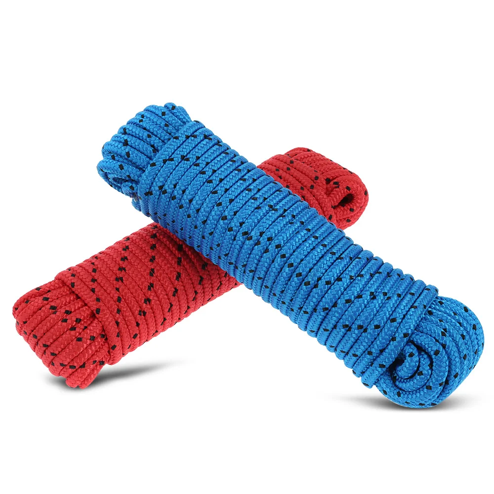 20 متر عالية القوة المنسوجة Paracord حبل ل في الهواء الطلق تسلق حبل تسلق الجبال والإنقاذ في حالات الطوارئ 8 ملليمتر 2 طن 20 متر عالية القوة المنسوجة Paracord حبل ل في الهواء الطلق تسلق حبل تسلق الجبال والإنقاذ في حالات الطوارئ 8 ملليمتر 2 طن