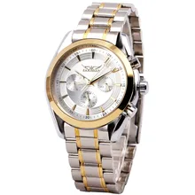Top Brand Luxury WINNER Men’s Automatic Watches Full Stainless Steel Men’s Mechanical Wrist Watches 3 Sub-dails 6 Hands Clock