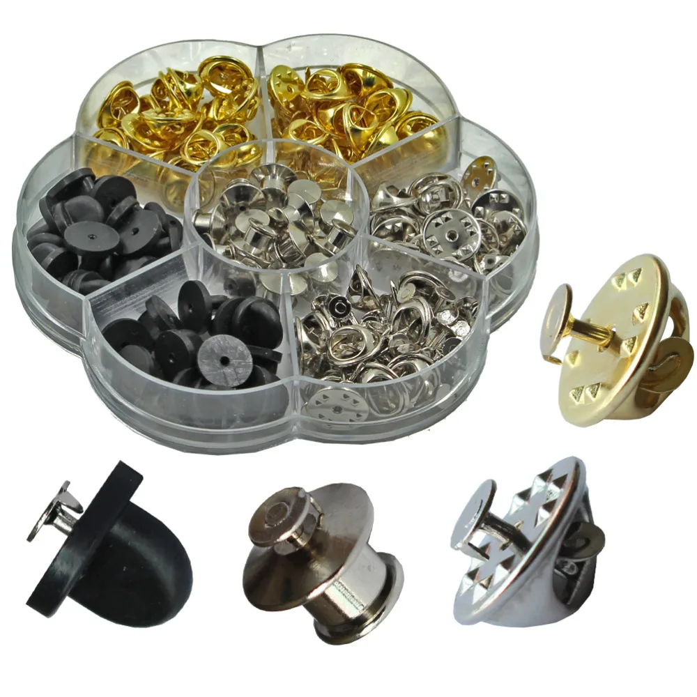 Ball Head Gold Pin Keepers backs Locks Locking 24 Pieces Ball Head Gold Pin Keepers backs Locks Locking 24 Pieces