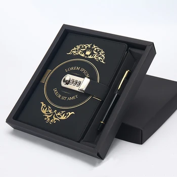 

w44 Notepad Gift w19n Supplies Box White-collar Student Supply Travel n28 n50 Password Notebook Diary
