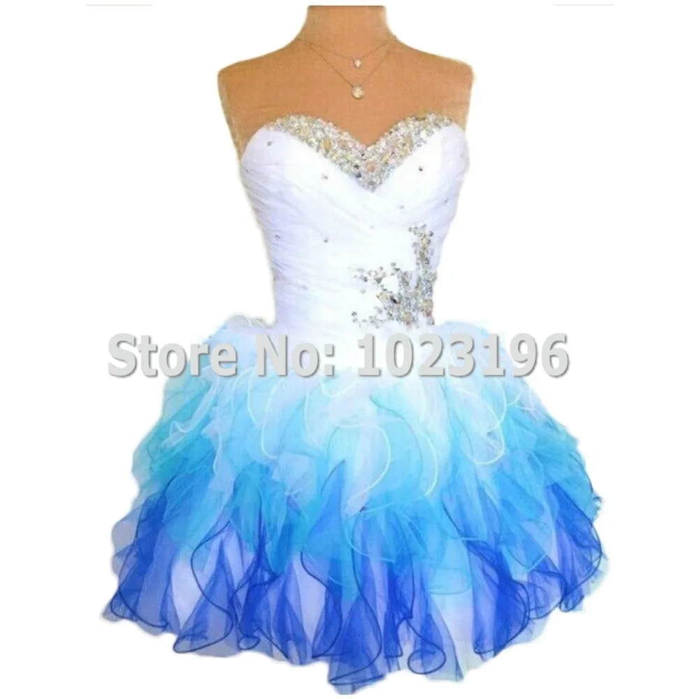 Fading blue prom dress Fading blue prom dress