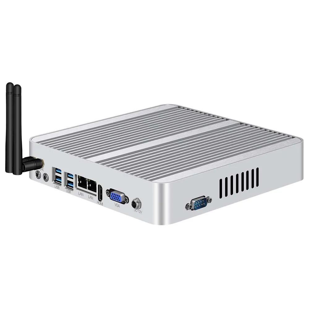 Core i7 5500U i5 4200U XCY мини-ПК оконные рамы 10 dual LAN HDMI VGA порты и разъёмы мини HTPC мини компьютер 2955U 3g/4 г модуль 2,5 дюймов HDD