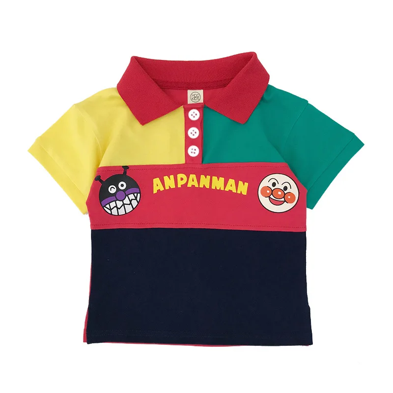 

Kids baby boy clothes cartoon cotton polo shirt short sleeve tops tees summer toddler boys funny shirt sunsuit fashion 2019