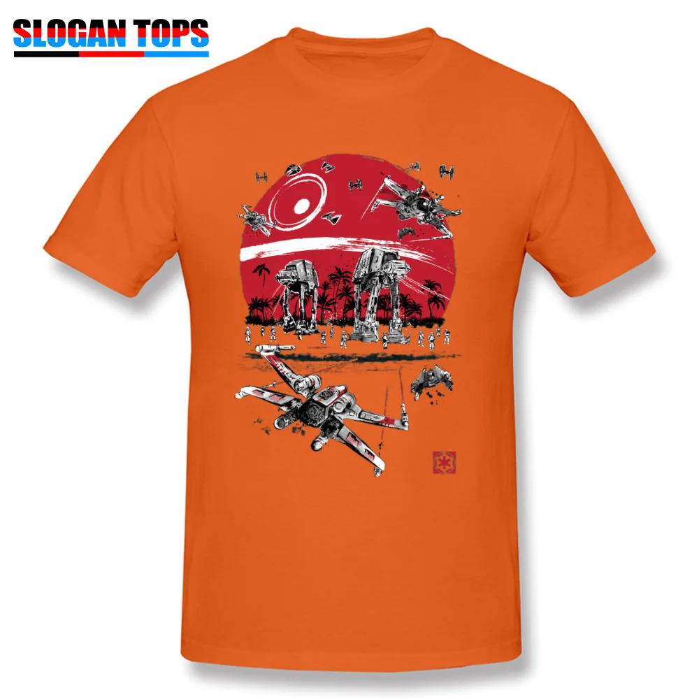 Звездные войны, Мужская хлопковая футболка, серые футболки, битва на пляже At-At Galactic Empire, топы, футболки, Rebel Boba Фетт