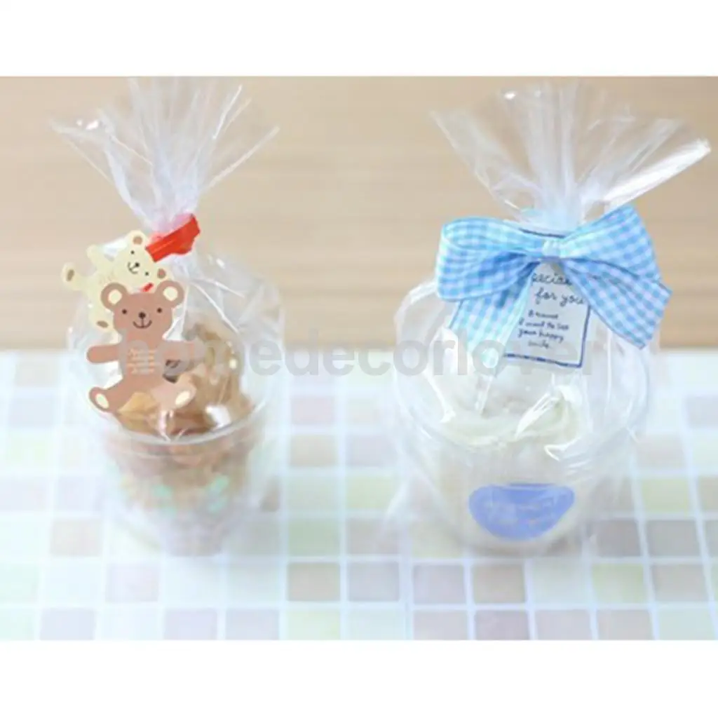 100X Clear Party Gift Chocolate Lollipop Favor Candy Cello I4J Bags G9Z2 100X Clear Party Gift Chocolate Lollipop Favor Candy Cello I4J Bags G9Z2