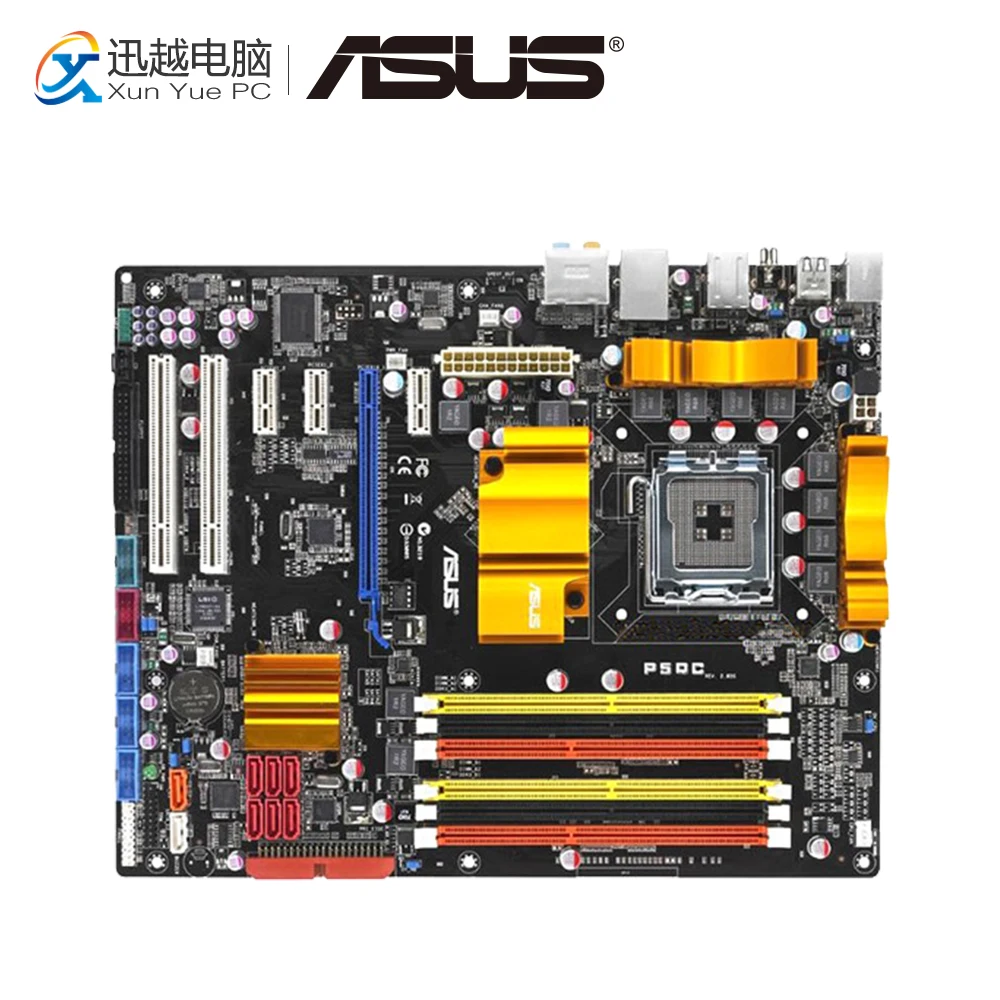 

Asus P5QC Desktop Motherboard P45 Socket LGA 775 DDR2 16G SATA2 USB2.0 ATX