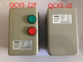 

Magnetic starter QCX5-22 Plastic case Motor start switch Motor protector 7.5KV 18A 380V
