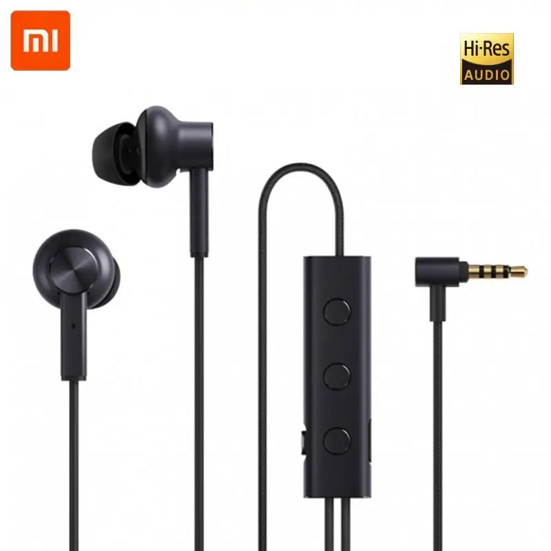 

Xiaomi ANC Earphone Active Noise Cancelling Earphone 3.5mm jack Interface In-Ear Mic Line Control for Xiaomi A1 Redmi 4X
