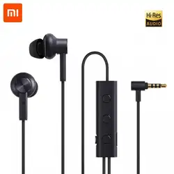 Xiaomi ANC наушники активное Шум Отмена наушники 3,5 мм jack Интерфейс вкладыши Mic линии Управление для Xiaomi A1 Redmi 4X