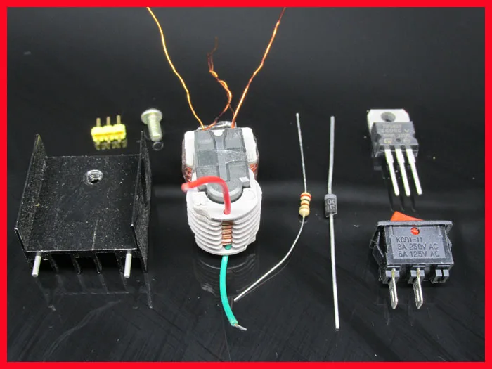 Inverter booster High voltage generator DIY KITS Electronic diy kits soldering kits-in Blocks ...