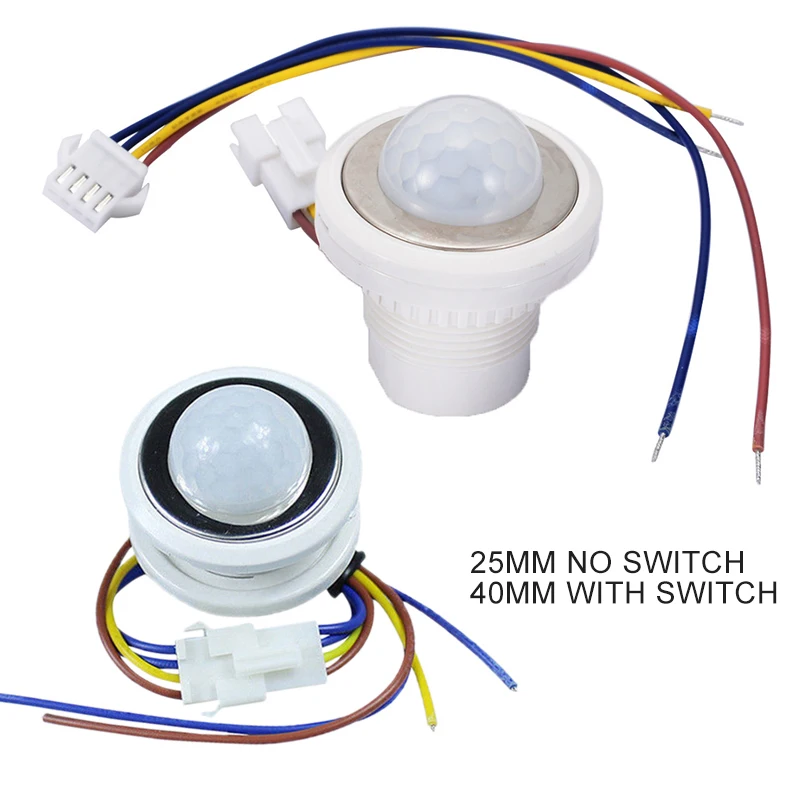 

AC IR Infrared Motion Sensor LED Light Automatic Corridor Automatic Night Lights Intelligent Switch Light Control Mayitr