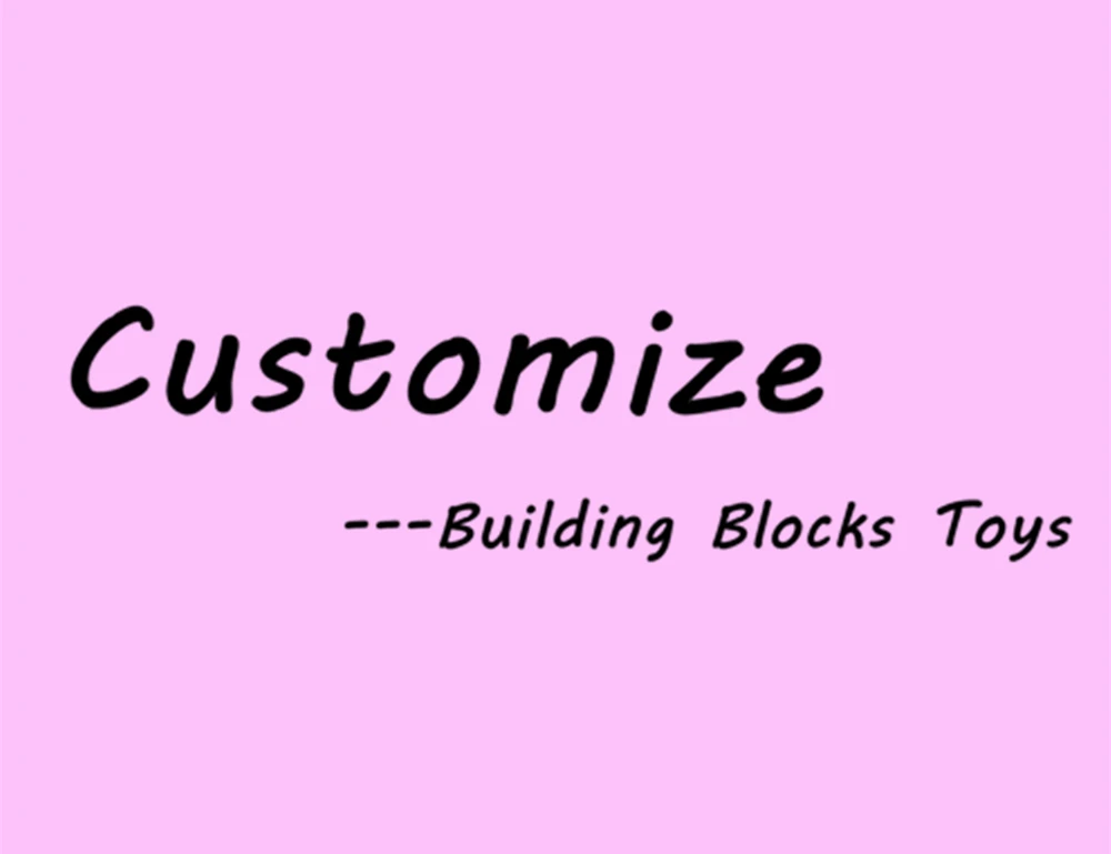 

MOC Bricks Building Blocks Toys customized order Bricks printed parts Support OEM Headgear accessories Figures plate kids gift