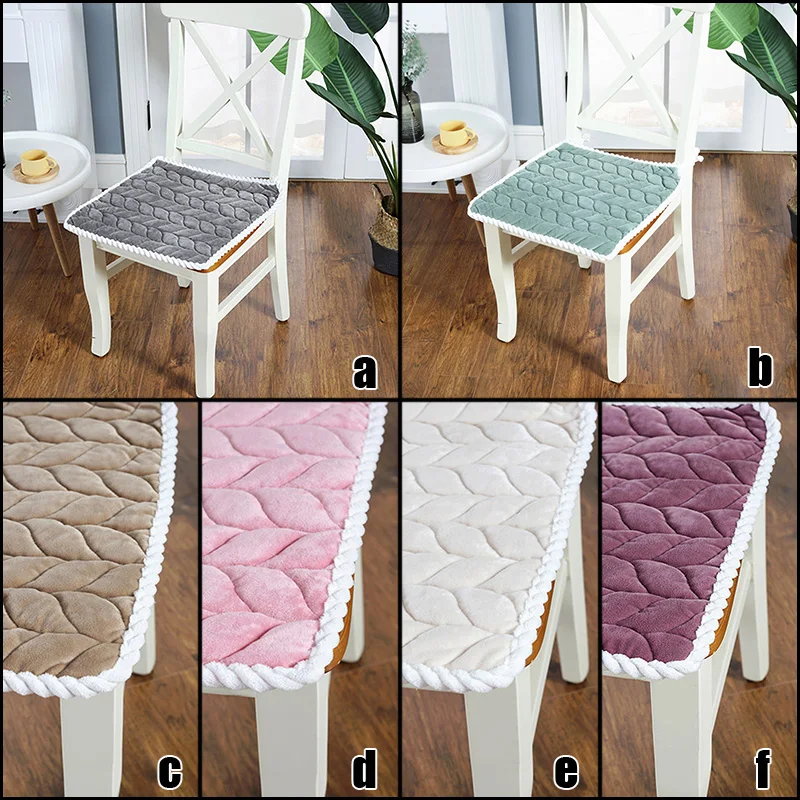 

Home Office Bar Decor Chair Comfortable Velvet Crystal Comfortable Chair Back Seat Cushions Sofa Pillow Buttocks Chair Cushion