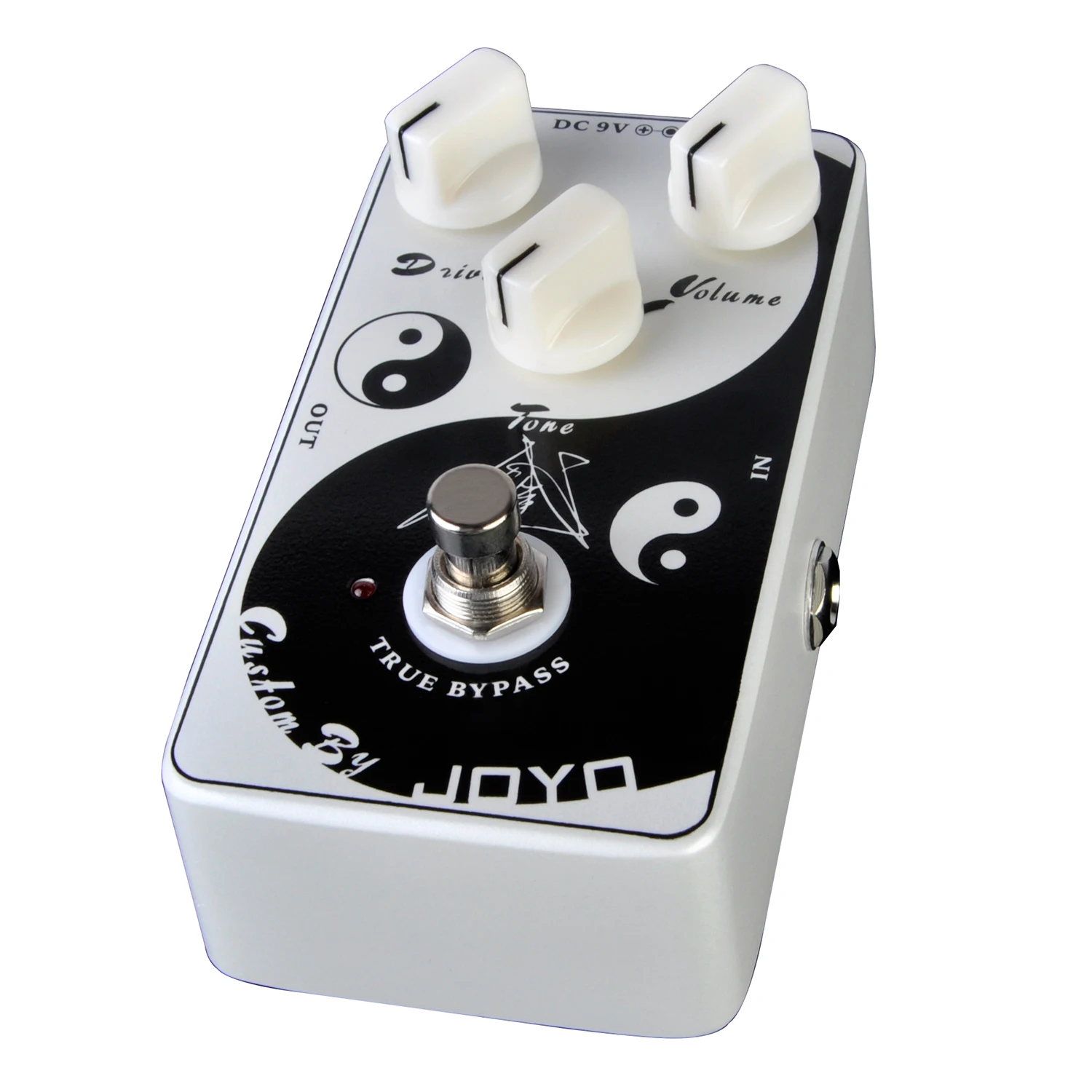 JOYO JiBin Signature Overdrive Pedal Tai Chi Effect Tone Drive Volume Knob Pedal Switch JOYO JiBin Signature Overdrive Pedal Tai Chi Effect Tone Drive Volume Knob Pedal Switch