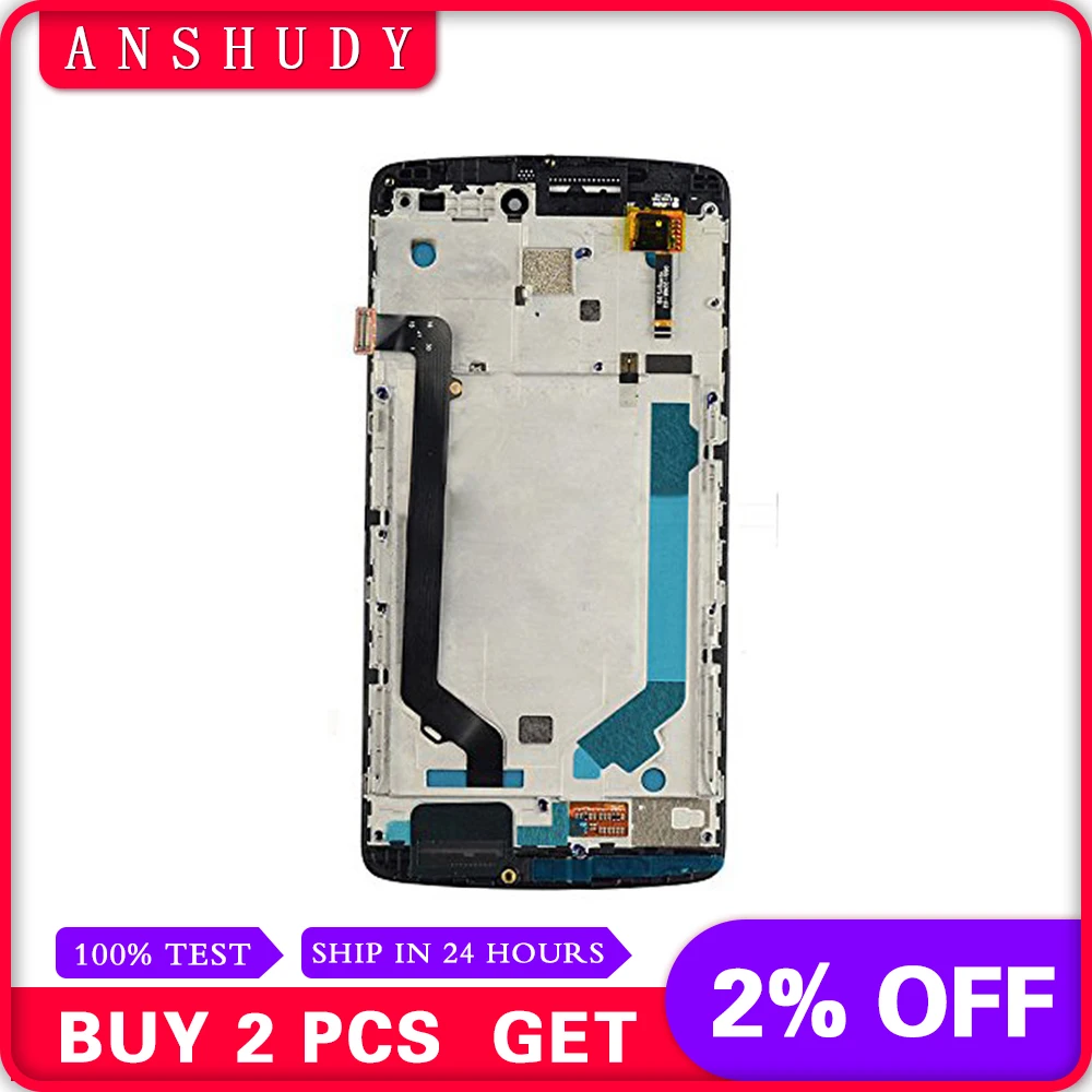 

For Lenovo K4 Note A7010 A7010a48 LCD Display Panel Screen Module + Touch Screen Digitizer Sensor Assembly With Frame