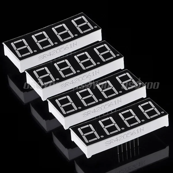 

4 Digit 7 Segment 0.56" Red 5461AS LED Display Common Cathode Time 12 Pins For Arduino 5PCS/LOT Free Shipping & Drop Shipping