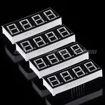 

4 Digit 7 Segment 0.56" Red 5461AS LED Display Common Cathode Time 12 Pins For Arduino 5PCS/LOT Free Shipping & Drop Shipping