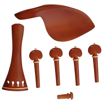 

1 Sets Of Fine Rosewood 4/4 Violin Parts,Violin Accessories