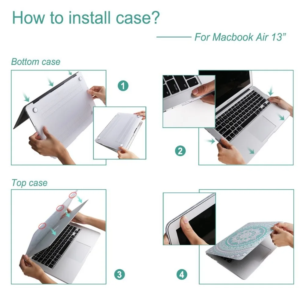 Жесткий чехол для ноутбука, оболочка и клавиатура, кожный чехол для Apple Macbook Pro retina 12 13 15 Air 11 13 touch bar 13 15 A1932/A1989