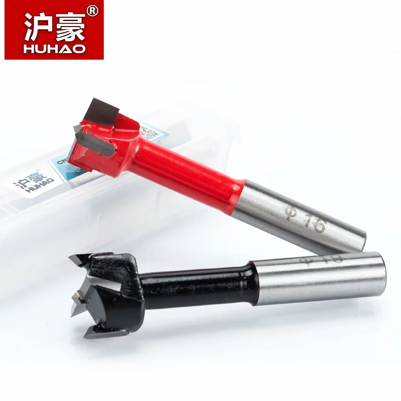 HUHAO 1pc Wood Drill Bit 70mm Length Router Bit Dia. 19mm-35mm Row Drilling for Boring Machine Drills For Wood Carbide Endmill