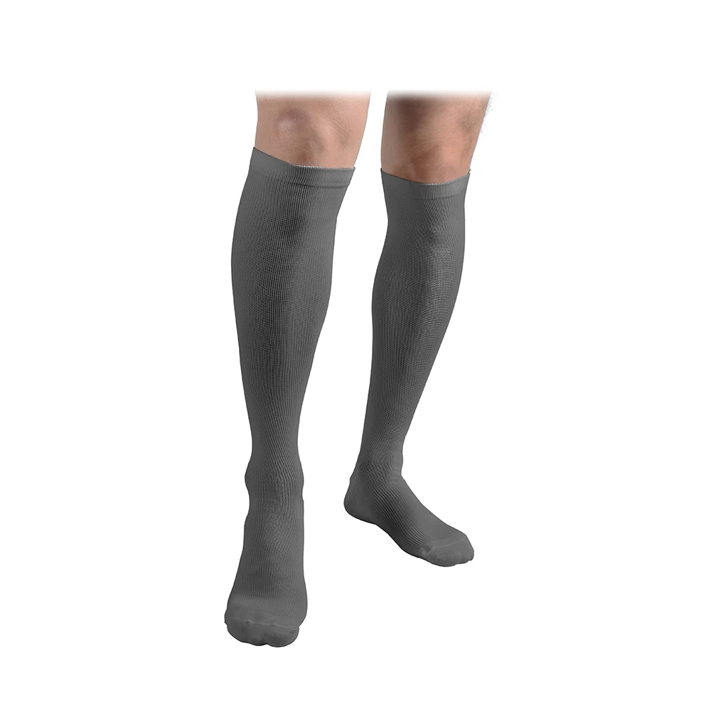 Fancyteck, 6 пар, компрессионные носки для циркуляции крови, утягивающие гольфы, антиусталость, гольфы, анти усталость, мужские носки - Цвет: 6 Pair gray