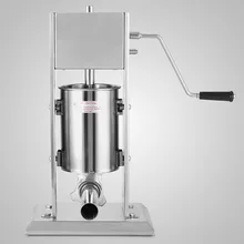 3L вертикальный коммерческий колбаса писака две скорости нержавеющая сталь мясо пресс