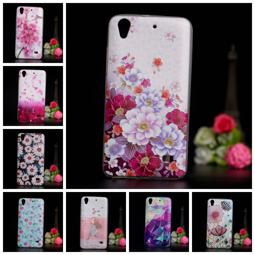 

for Huawei Ascend G620S Honor 4 Play C8817E C8817D Case Cover Colored 3D Paiting Case for Huawei Ascend G620s Soft TPU Covers
