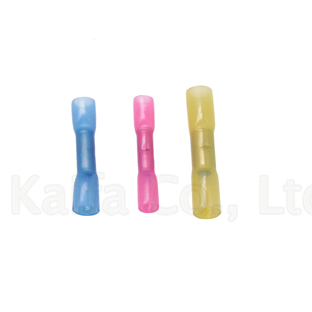 180pc Autos 22-10 AWG Heat Shrink Butt Electrical Wire Crimp Terminal Connectors