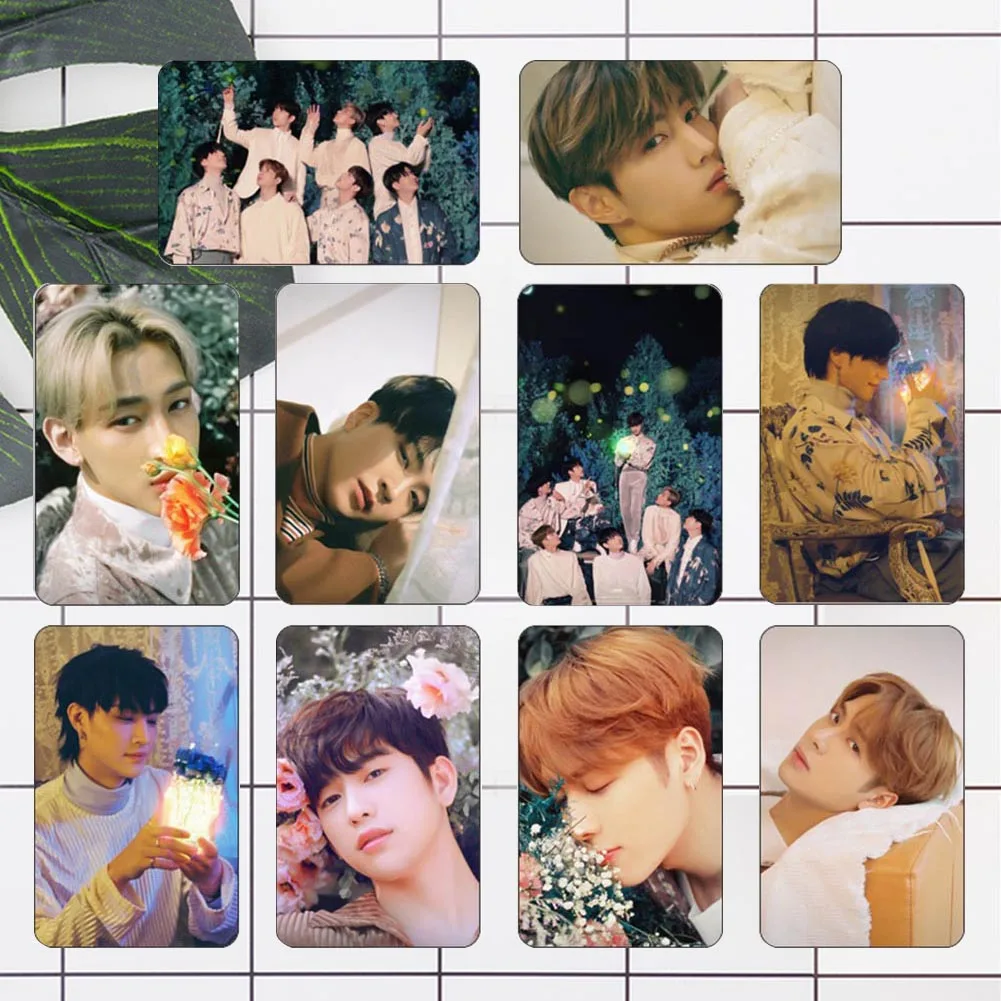 Новинка 2019 10 шт./компл. Kpop GOT7 подарок вам фото карта Stikcy Студенческая кристальная