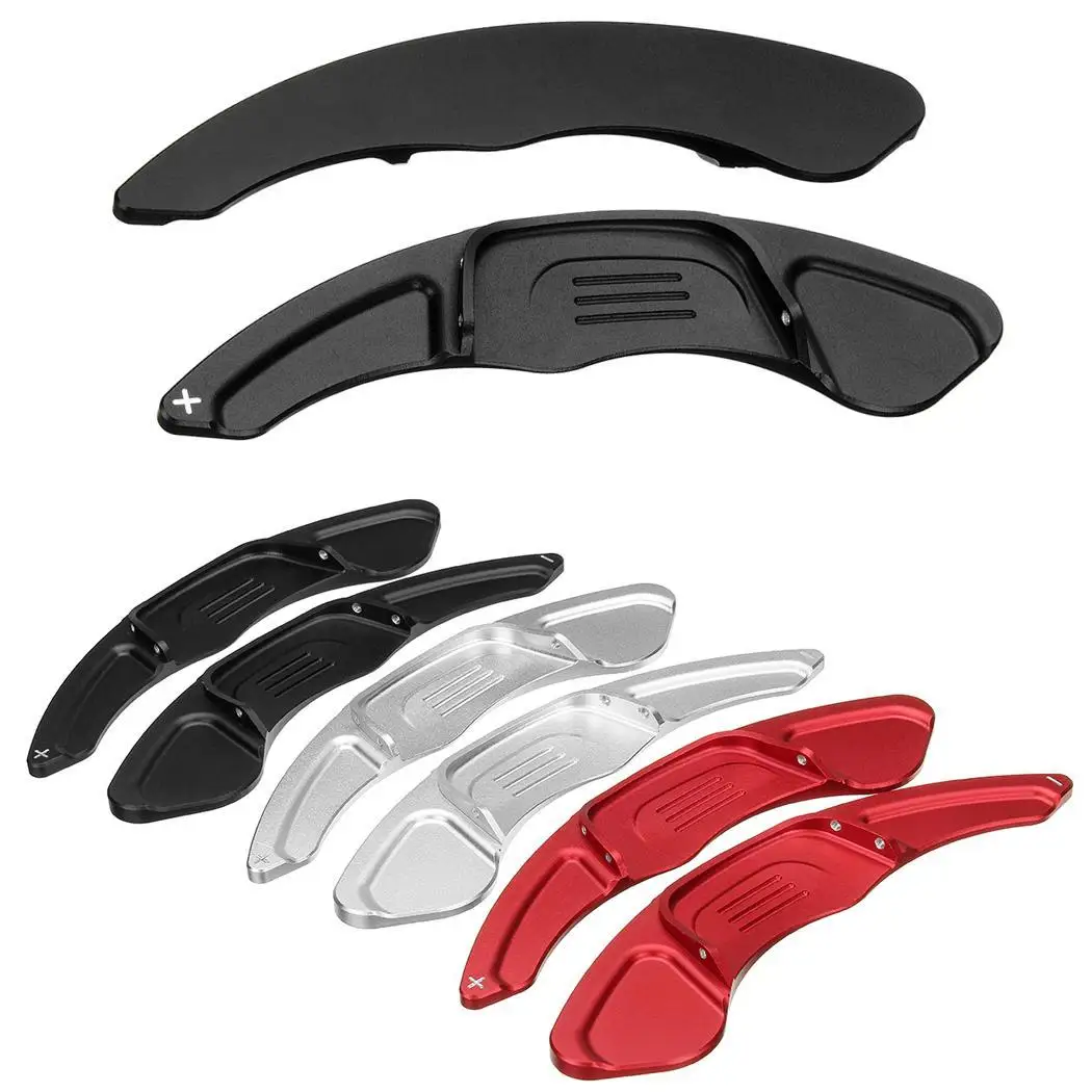 1 Pair Aluminum Car Steering Wheel Shift Paddle Auto for Volkswagen VW GOLF 7 2015- GTI R MK7 Scirocco Accessories | Автомобили и