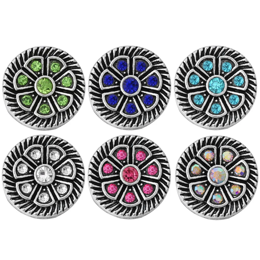 

10pcs/lot New High Quality Snap Button Jewelry DIY Metal Snap 12mm Snap Buttons Fit Snap Bracelet & Bangle Accessories