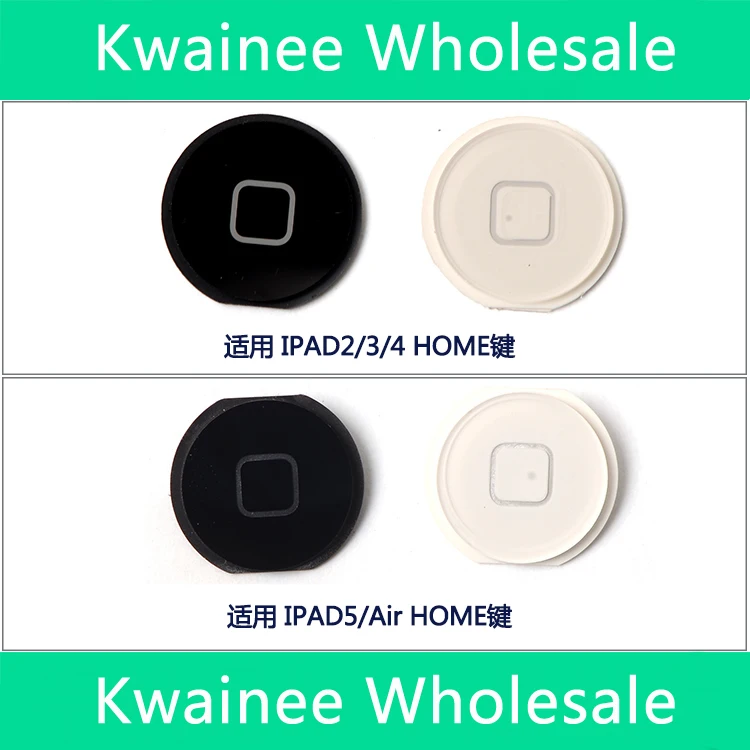 

Kwainee Home button replacement parts For iPad 2 3 4 5 Air