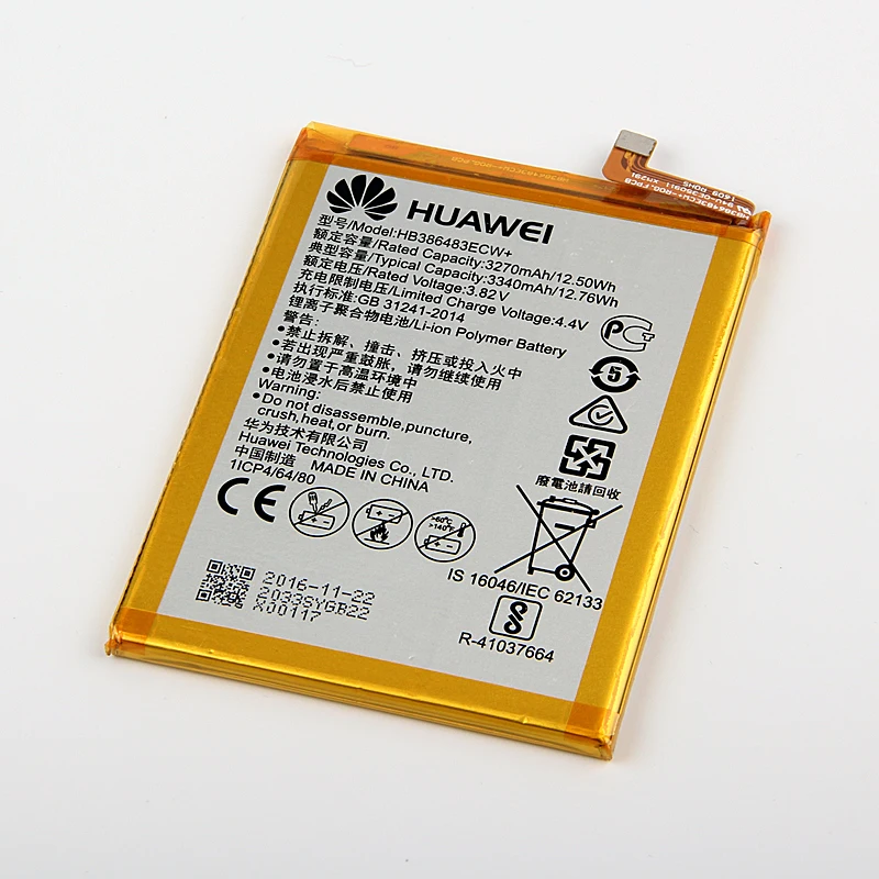 

Original Huawei phone Battery for Huawei honor 6X MLA-AL00 MLA-AL10 G9 plus G9Plus Maimang 5 HB386483ECW