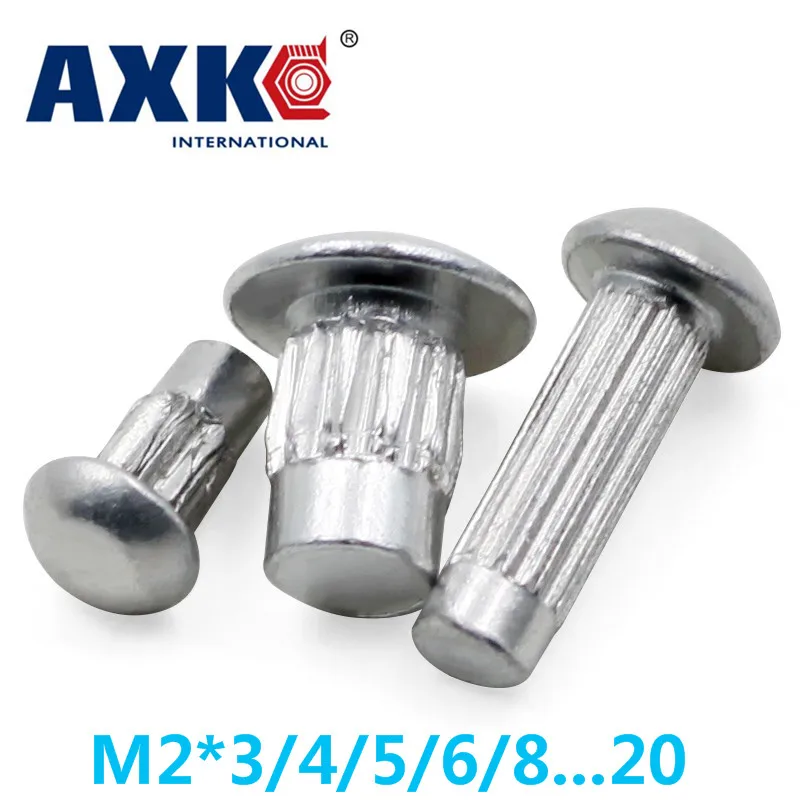 Крепежный болт Axk Gb827 высококачественная нержавеющая сталь 304 полукруглые