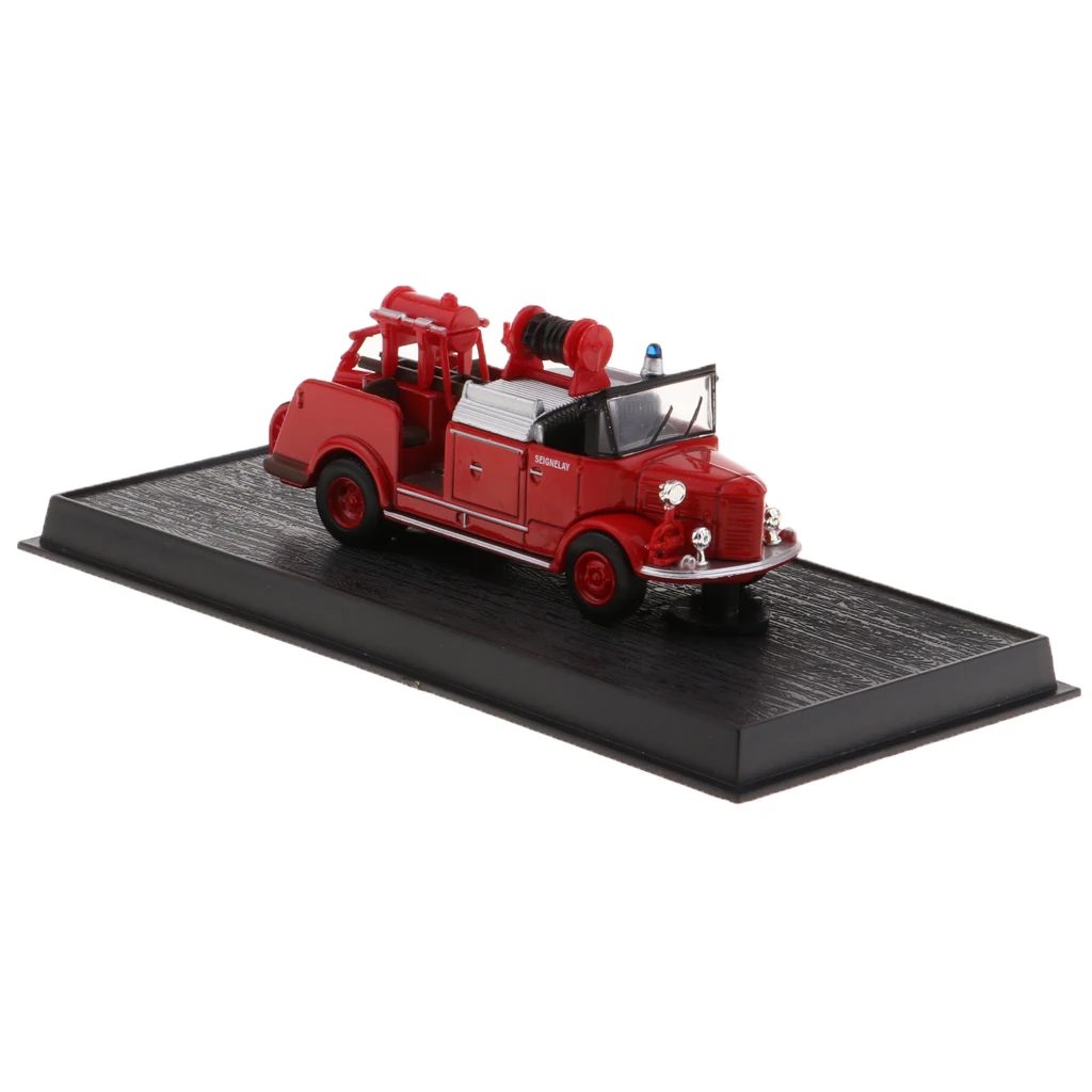 1/64 Scale Fire Vehicle 1960 Premier-Secours Hotchkiss Diecast Model Truck Toy