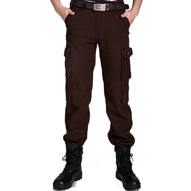 2017 Military Printing Sweat Pants Winter Men