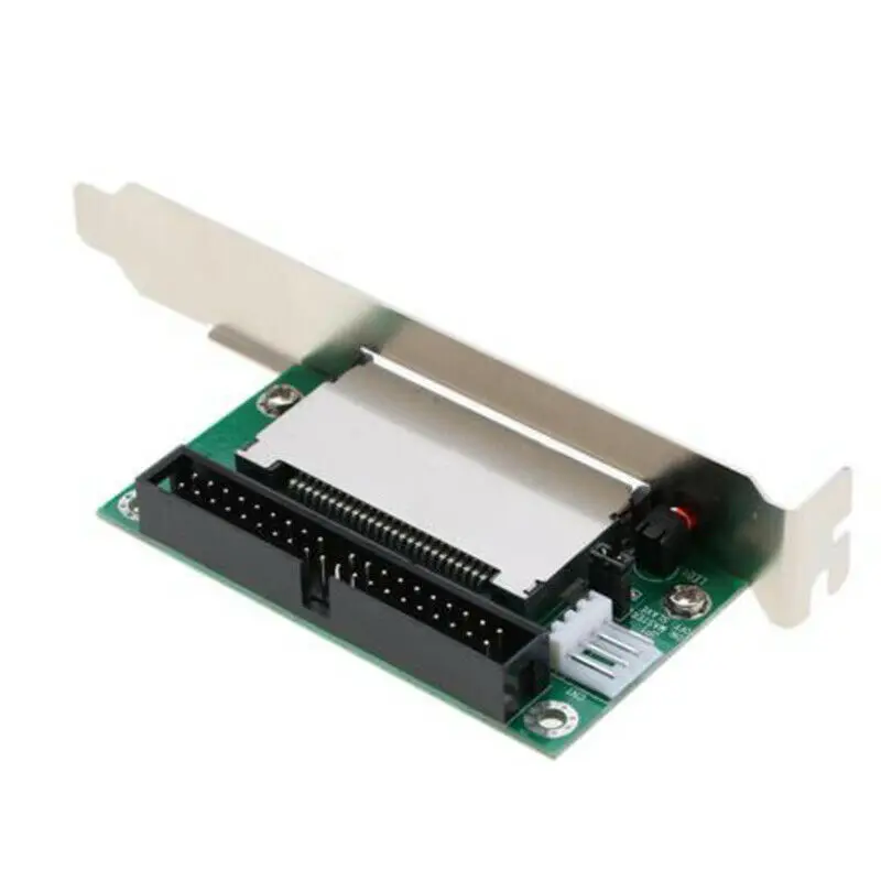 Лидер продаж; большие размеры 40-Pin Cf Compact Flash карты до 3,5 Ide/SATA адаптер конвертер кронштейн pci задняя Панель