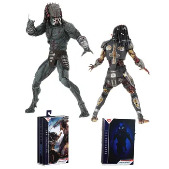 

NEW NECA The Predator Armored Assassin Ultimate Fugitive Predator Unmasked Figure PVC Action Figure Collectible Model Toy