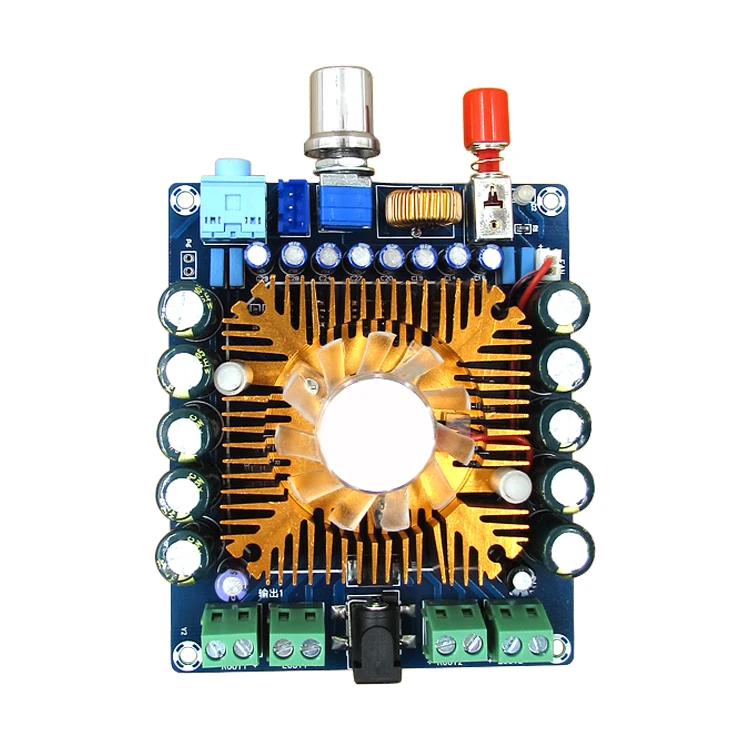 

TDA7850 four channel HIFI power amplifier board using high quality version of 50W*4 power amplifier