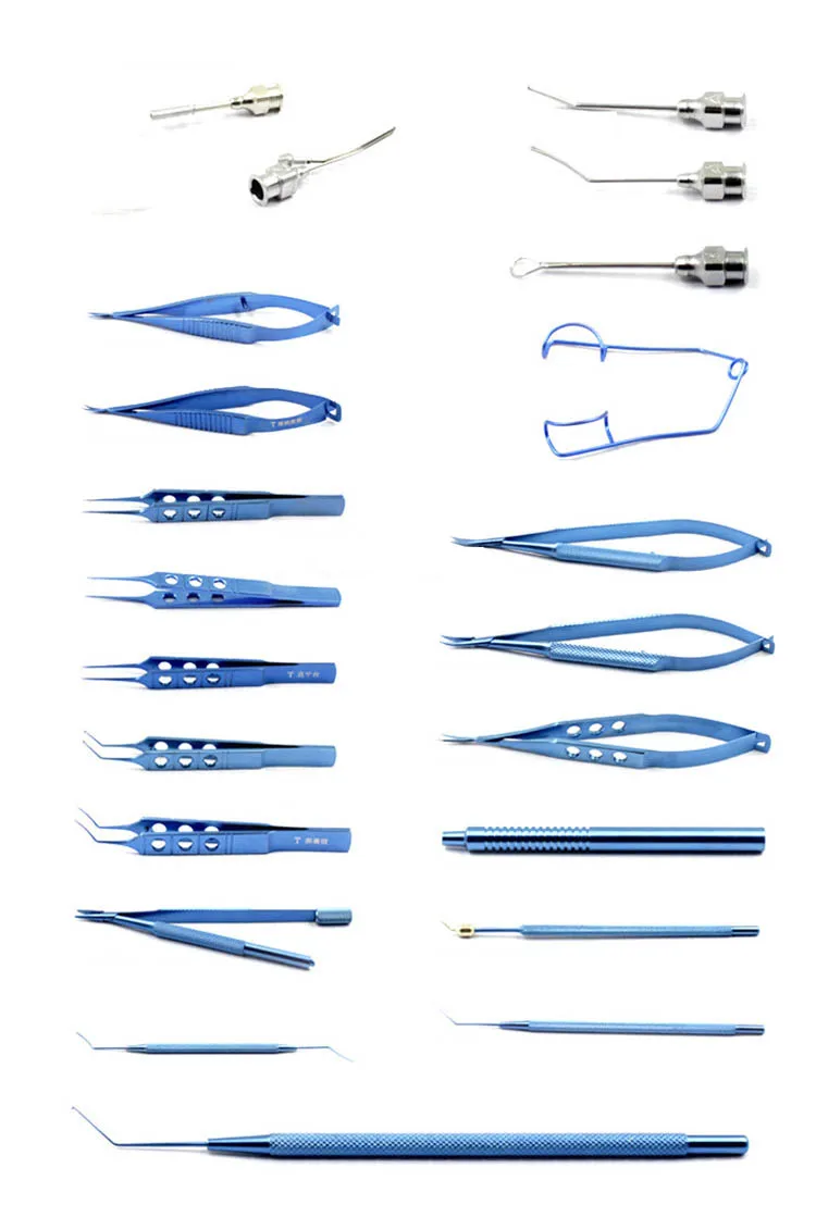 Nuovo-21-PZ-Lega-di-Titanio-Oftalmico-Set-Occhio-Strumento-Occhio-Micro-Pinzette-Forbici-Porta-Aghi (4)