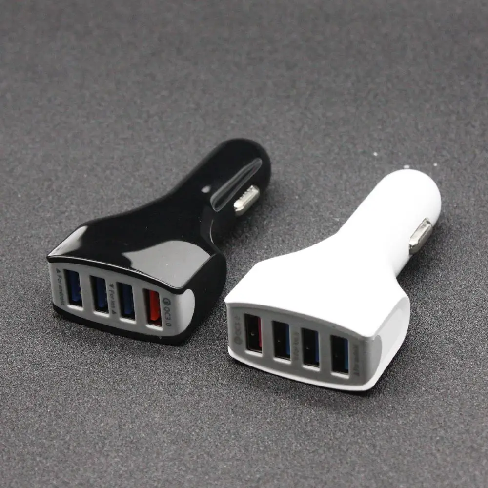 AIXXCO-4-USB-Ports-5V-7A-Car-Charger-Quick-Charge-3-0-USB-Car-Charger-for