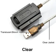 Opcional 3-em-1 usb 2.0 para ide/sata 2.5