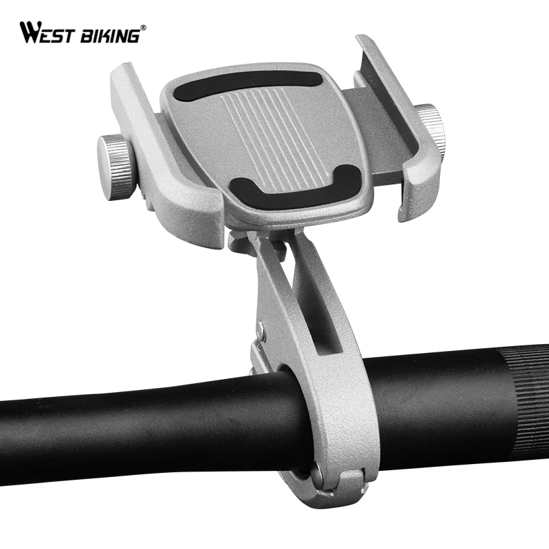 WEST BIKING алюминиевый сплав велосипедный держатель для телефона 4 0 6 8