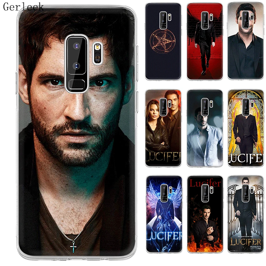 Чехол для Samsung Galaxy J1 J2 J3 J5 J7 Prime 2015 2016 2017 Lucifer Tv Series Poster Hard Pc чехлы | Мобильные