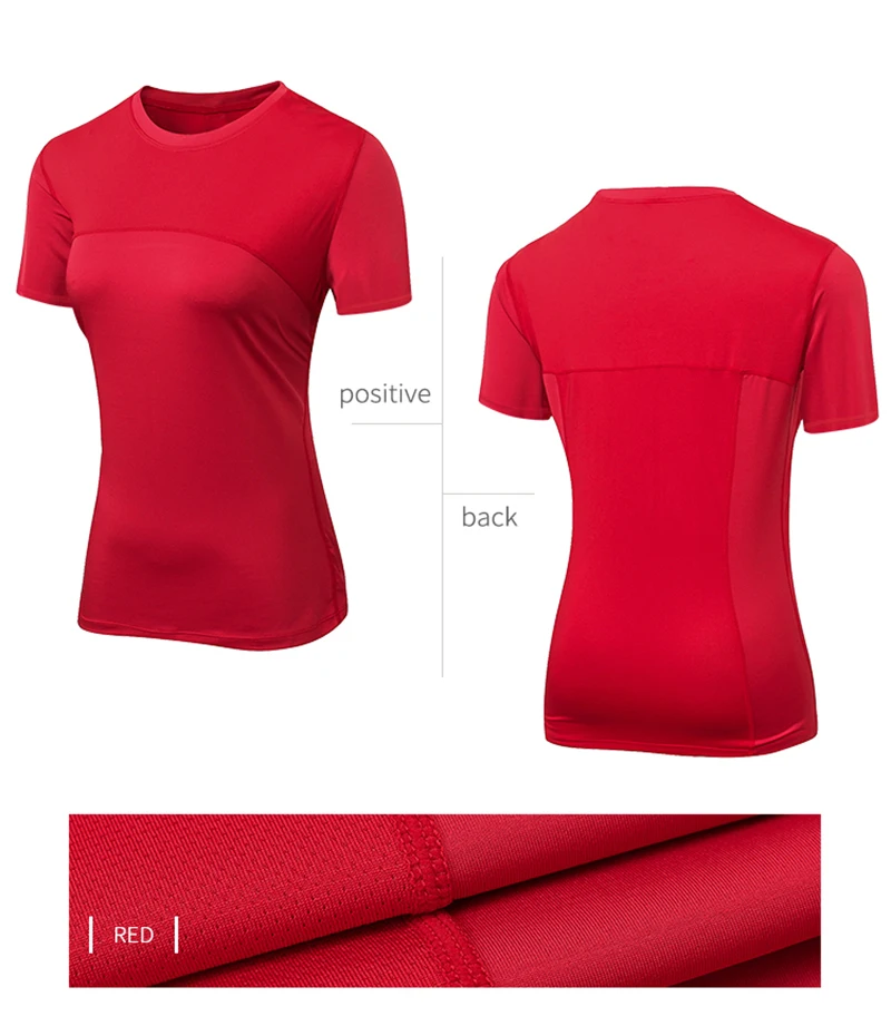 Женская быстросохнущая Спортивная рубашка с сеткой OLOEY, профессиональные дышащие футболки с коротким рукавом для занятий йогой, фитнесом