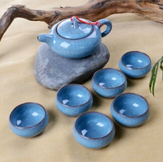 Promotion Elegant Chinese Ceramic cups Genuine Kung Fu Tea Set Chinaware tea set Teapot Tea Cup